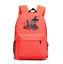 Рюкзак Шито, Крыто и Корыто (The Nightmare Before Christmas) оранжевый №3