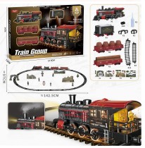 Железная дорога с электропоездом Локомотив - Train (60 деталей) 