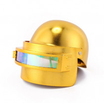 Шлем из игры ПАБГ (золотой) - PUBG (24 см)