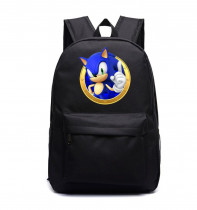 Рюкзак Ёж Соник (Sonic) черный №4