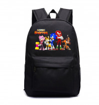 Рюкзак Соник (Sonic the Hedgehog) черный №2