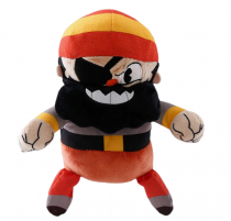 Мягкая игрушка Капитан Соляная Борода / Captain Brineybeard - Cuphead