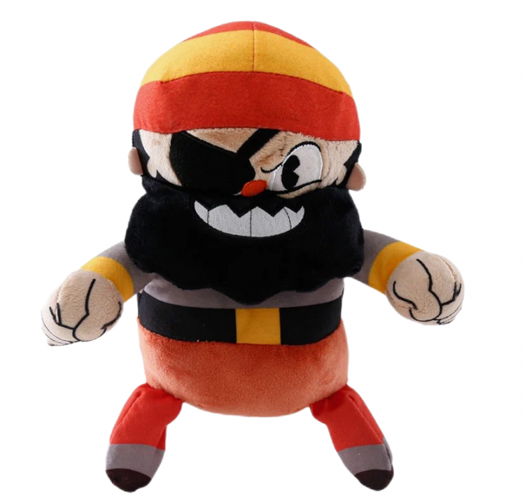 Мягкая игрушка Капитан Соляная Борода / Captain Brineybeard - Cuphead ...