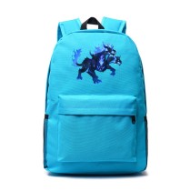 Рюкзак трёхглавый Цербер (Solo Leveling) голубой №6