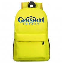 Рюкзак Геншин Импакт (Genshin Impact) желтый №1