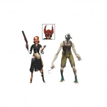 Набор фигурок Bioshock 2 - Краулер и Лейдисмит Сплайсер (18см)