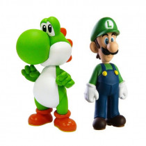 Набор фигурок Mario Luigi Yoshi - Луиджи Ёши (12см)