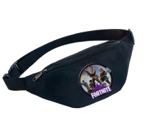 Поясная сумка Фортнайт (Fortnite Battle Royale) черная №1