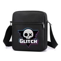 Сумка через плечо Глич (Glitch) черная №3