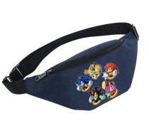 Поясная сумка Соник (Sonic the Hedgehog) синяя №1