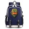 Рюкзак шлем  MARK VI (HALO) синий с USB-портом №1