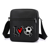 Сумка через плечо Футбол (Football) черная №4