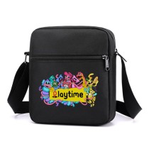 Сумка через плечо Поппи Плейтайм (Poppy Playtime) черная №1