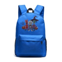 Рюкзак Шито, Крыто и Корыто (The Nightmare Before Christmas) синий №3