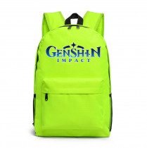 Рюкзак Геншин Импакт (Genshin Impact) зеленый №1