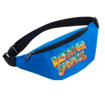 Поясная сумка Тачки (Cars) голубая №3