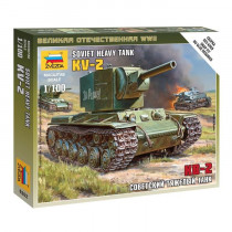 Сборная модель «Советский тяжелый танк КВ-2»