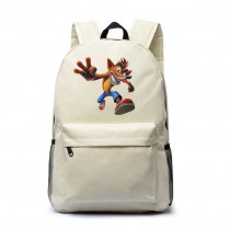 Рюкзак Крэш Бандикут (Crash Bandicoot) белый №1