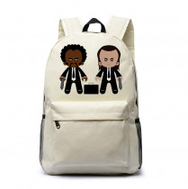 Рюкзак Криминальное чтиво (Pulp Fiction) белый №1