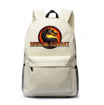 Рюкзак Мортал комбат (Mortal Kombat) белый №2