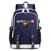 Рюкзак Валли синий с USB-портом №1