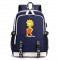 Рюкзак Лиза Симпсон (The Simpsons) синий с USB-портом №4