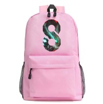 Рюкзак логотип Кайдзю №8 (Kaiju 8) розовый №3