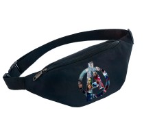 Поясная сумка Мстители (Marvel) черная №1