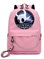 Рюкзак Холоу Найт -  Hollow Knight розовый с цепью №3