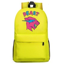 Рюкзак Мистер Бист (MrBeast) желтый №1