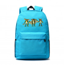 Рюкзак Гремлины (Gremlins) голубой №5