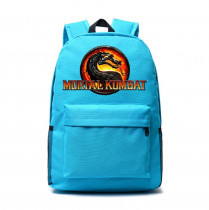 Рюкзак Мортал комбат (Mortal Kombat) голубой №2