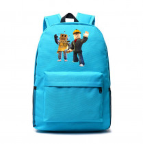 Рюкзак Роблокс (Roblox) голубой №4