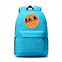 Рюкзак Очень странные дела (Stranger Things) голубой №8