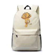 Рюкзак медведь Рино (Bleach) белый №3