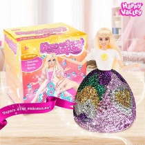 HAPPY VALLEY Кукла с пенопластовой юбкой "Королевский наряд" 4381572