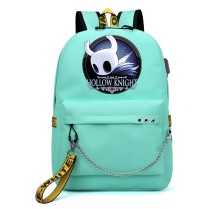 Рюкзак Холоу Найт -  Hollow Knight бирюзовый с цепью №3