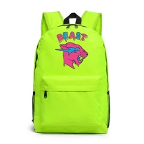 Рюкзак Мистер Бист (MrBeast) зеленый №1