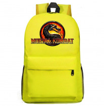 Рюкзак Мортал комбат (Mortal Kombat) желтый №2