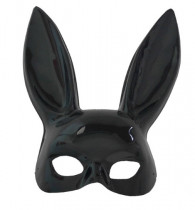 Карнавальная маска в виде Чёрного кролика (глянец)