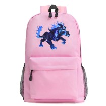 Рюкзак трёхглавый Цербер (Solo Leveling) розовый №6