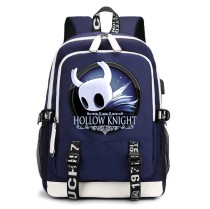 Рюкзак Холоу Найт -  Hollow Knight синий с USB-портом №3