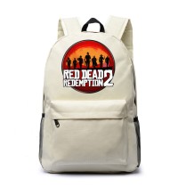 Рюкзак герои Red Dead Redemption белый №3