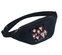 Поясная сумка GOT7 черная №1