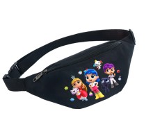 Поясная сумка Тру и Радужное королевство черная №2