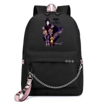 Рюкзак Шестая из игры Little Nightmares черный с цепью №2