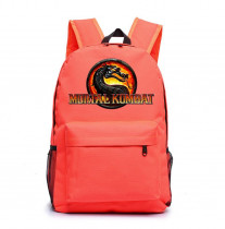 Рюкзак Мортал комбат (Mortal Kombat) оранжевый №2