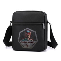 Сумка через плечо Эндоскелет Т-800 (Terminator) черная №2