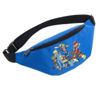 Поясная сумка Покемоны (Pokemon) голубая №5