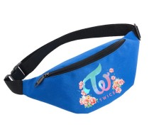 Поясная сумка TWICE голубая №1